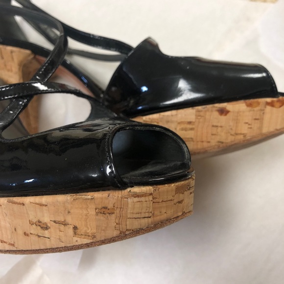 Stuart Weitzman Black Summer Sandals - Picture 2 of 6